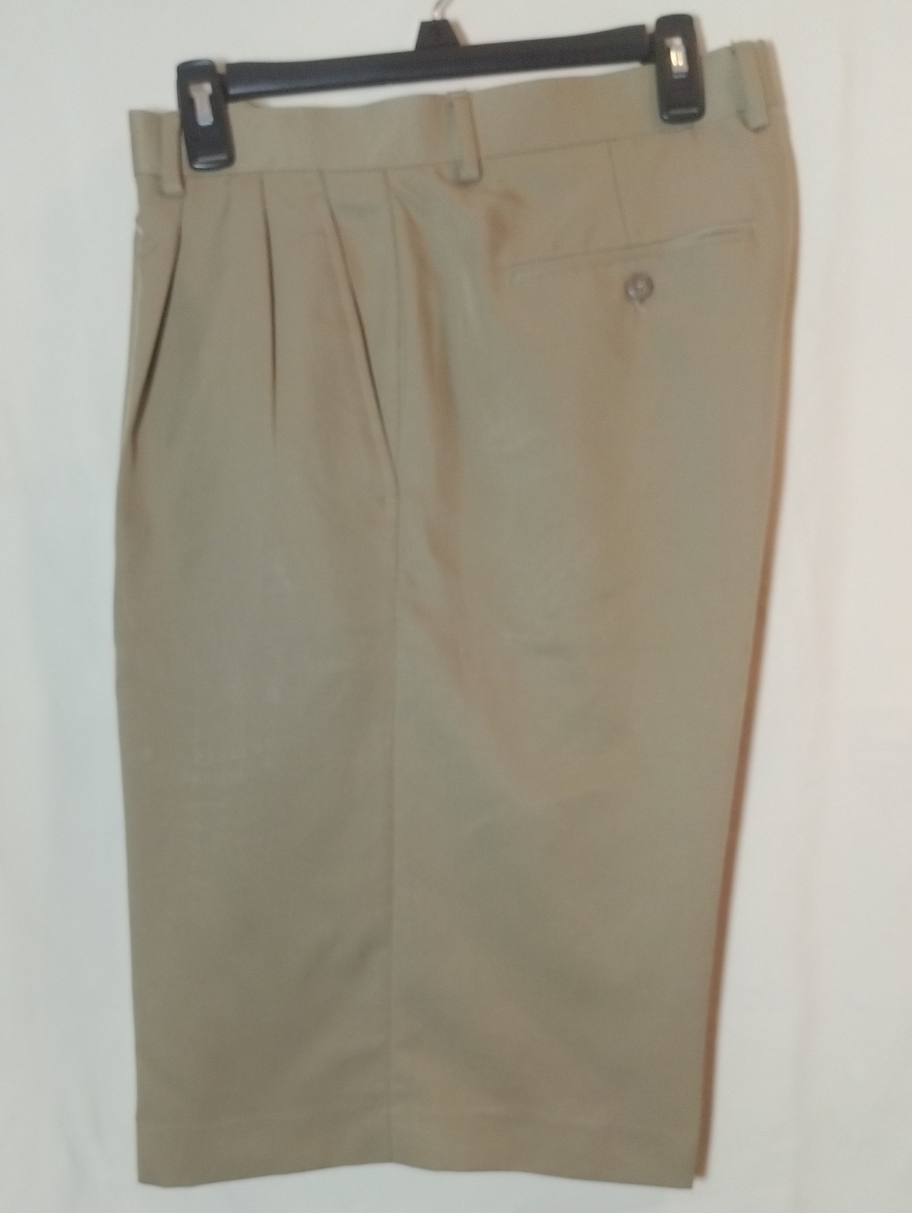 Louis Raphael Men's Pleated Chinos - Khaki/Tan